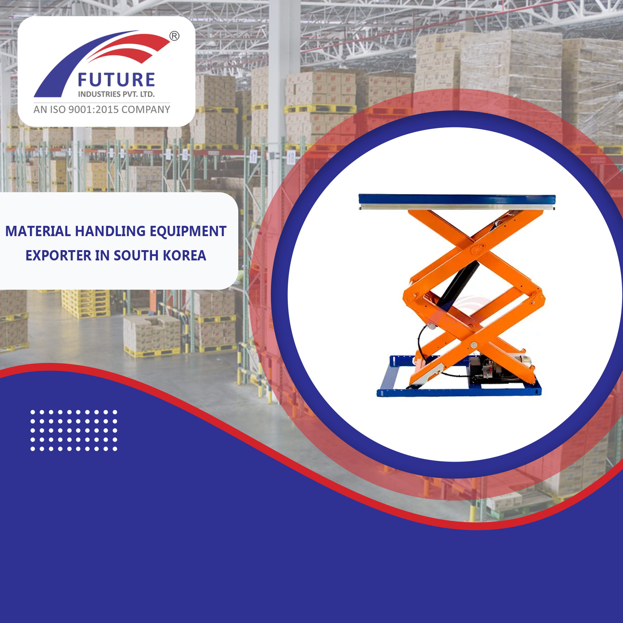 Material Handling Equipment Exporter in South Korea