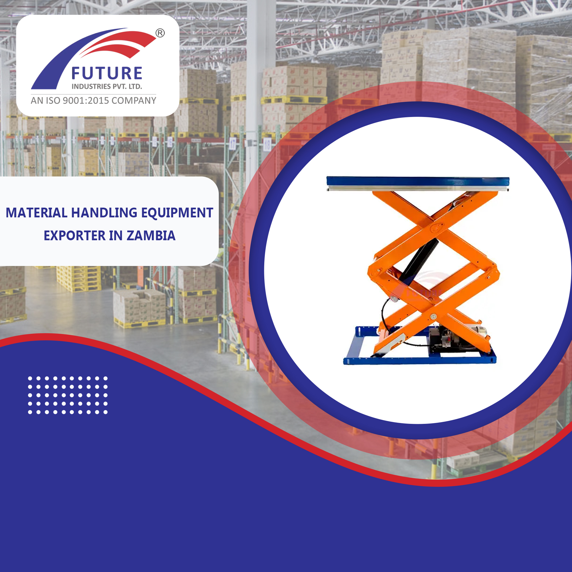 Material Handling Equipment Exporter in Zambia